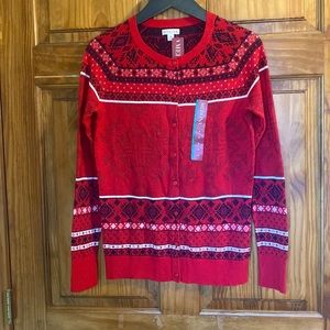 Merona Fair Isle Cardigan